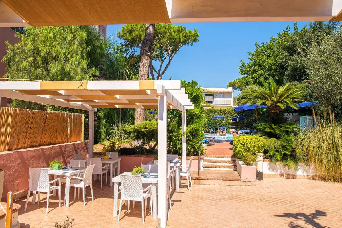 Hotel San Valentino Terme, spazi esterni